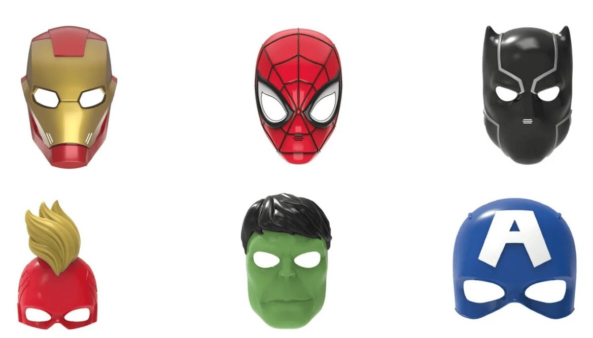 Máscaras Marvel em Atacado