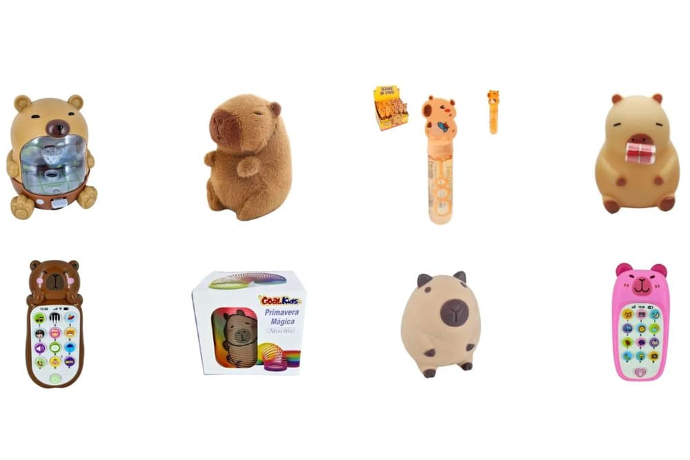 Brinquedo de Capivara no Atacado