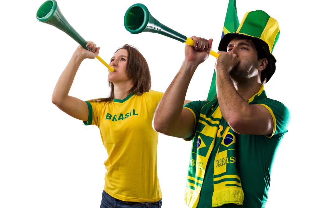 Cornetas e Apitos da Copa em Atacado