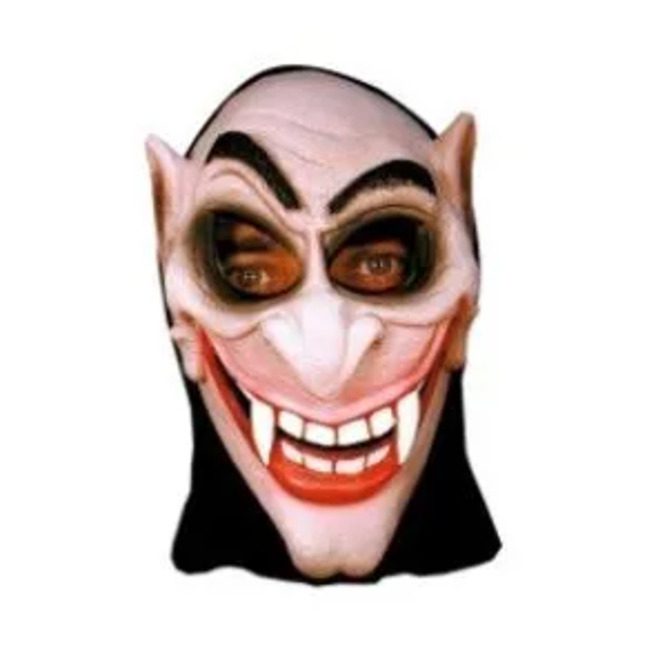 Máscara Látex Vampiro com Capuz