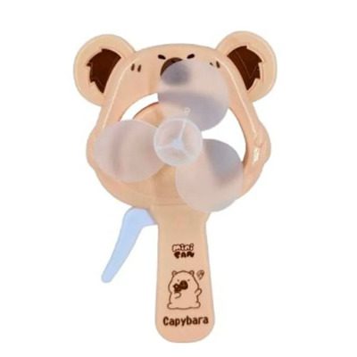 Brinquedo Mini Ventilador Capivara 14cm