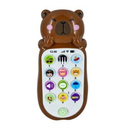 Brinquedo Telefone Capivara a Pilha